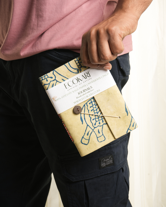 Recycled Handmade Paper Dairy | Handmade Paper Journal