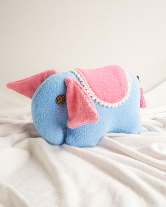 Gajju Bamboo Fleece Elephant Plush Toy | Sustainable Baby & Kids Cuddle Companion