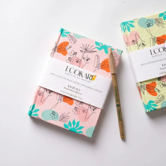 Floral Blossom Handmade Paper Dairy | Handmade Paper Journal