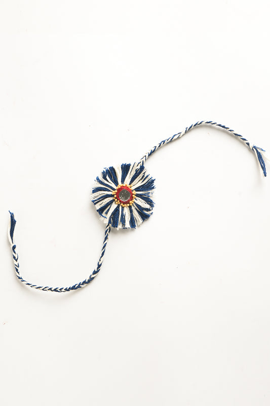 Mustard Bloom Rakhi | Handmade Plantable Rakhi with Yellow Mustard Seeds