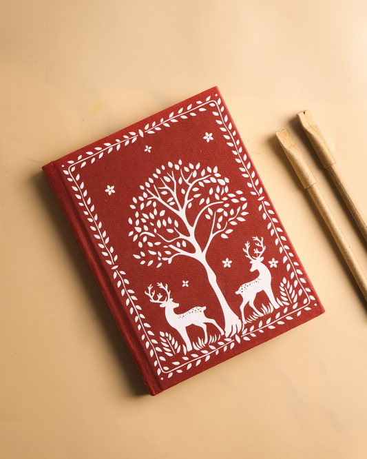 Forest Whisper Handmade Paper Diary