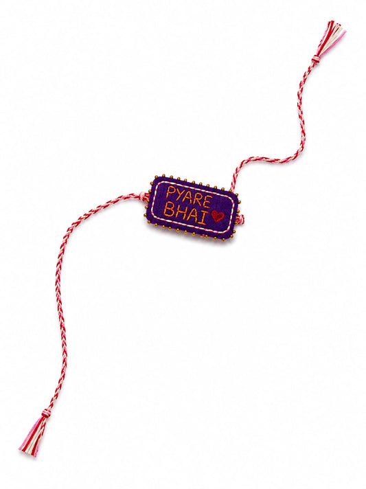 Knotted with Love Collection | Handmade Bhai Bhabhi Rakhi & Lumba Set