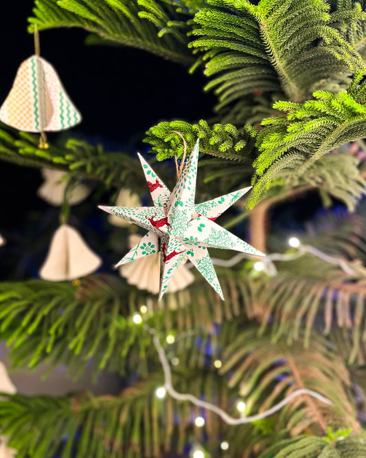 Merry Magic Handmade Paper Hangings Set