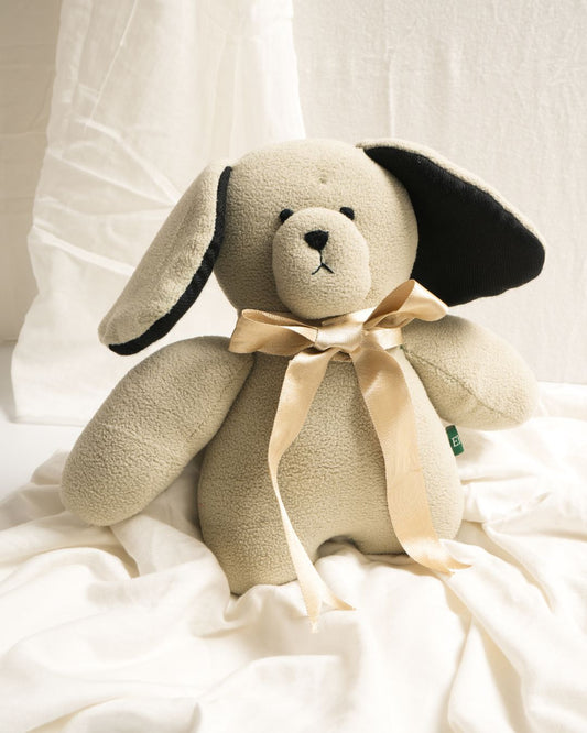 Bunny Boo Handmade Plush Toy | Poly Bamboo Baby Soft Toy | Eco-Friendly Nursery Plush | Sustainable New Baby Gift