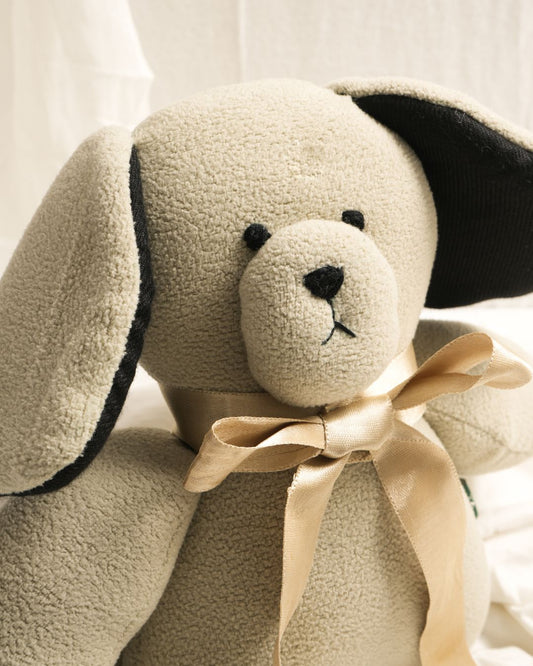 Bunny Boo Handmade Plush Toy | Poly Bamboo Baby Soft Toy | Eco-Friendly Nursery Plush | Sustainable New Baby Gift