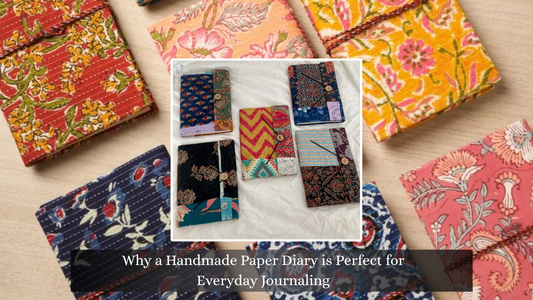 Handmade Paper Diary 