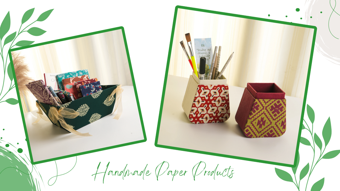 Handmade Paper Products: Sustainable, Stylish, and Practical