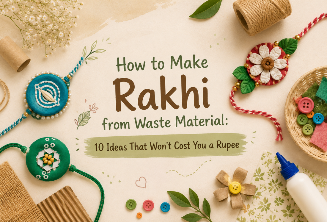 How to Make Rakhi from Waste Material: 10 Ideas That Won't Cost You a Rupee