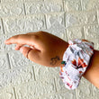 Tiny Floral Printed Scrunchies (Set of 4)