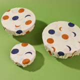 Sun-Moon Bowl Covers Set (Set of 3)
