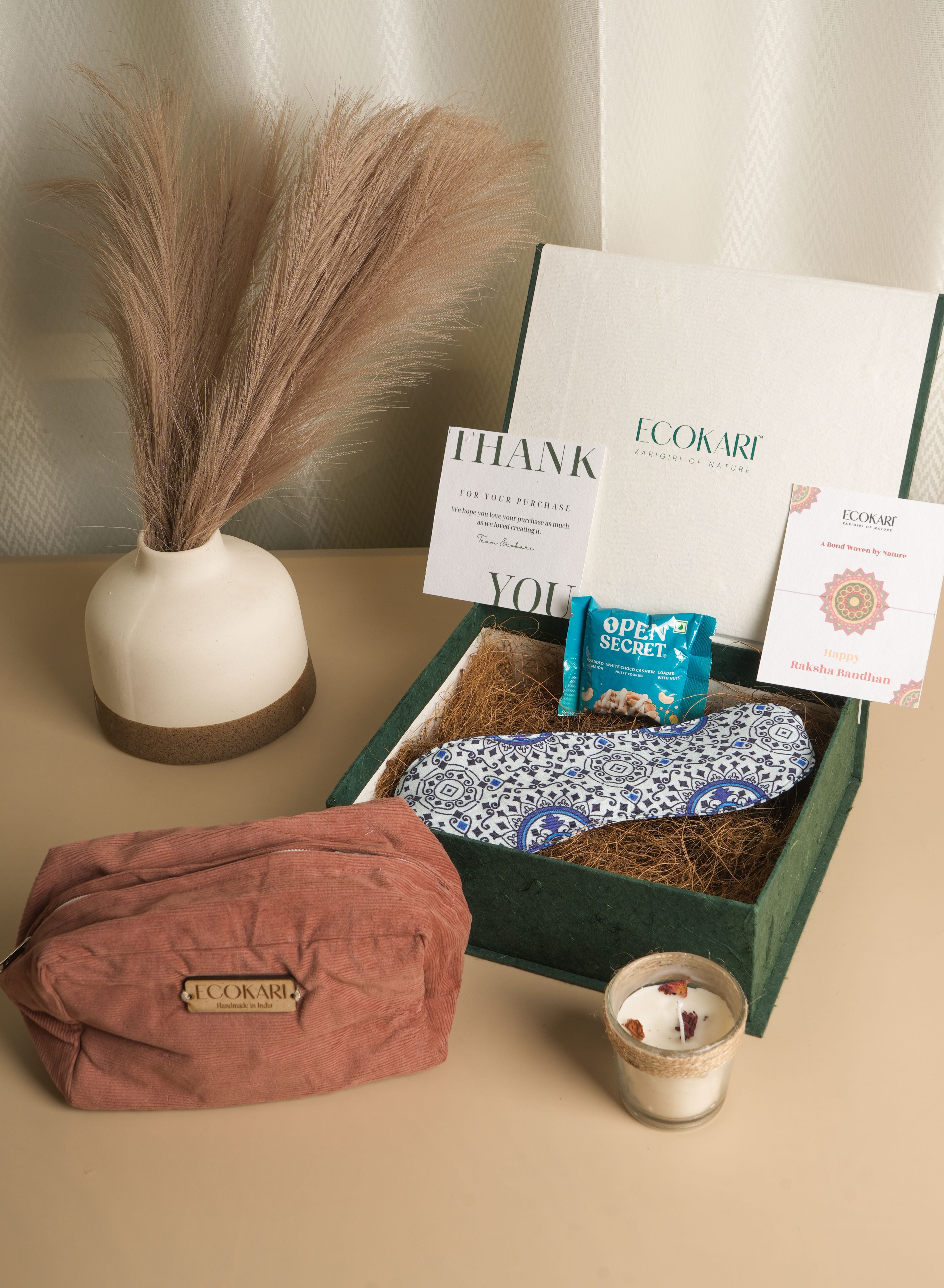 Luxury Eco-Friendly Rakhi Gift Box for Sister