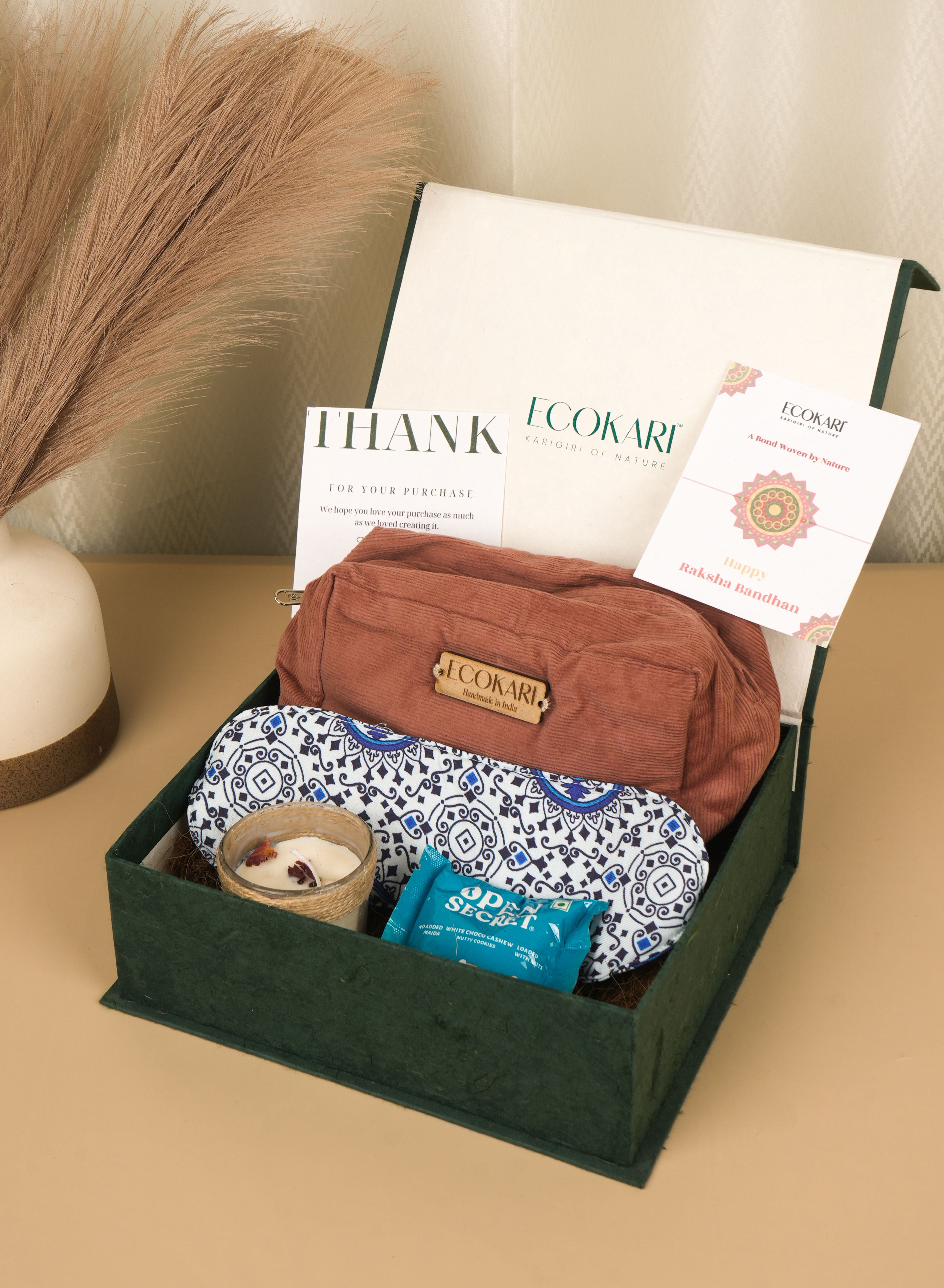 Luxury Eco-Friendly Rakhi Gift Box for Sister