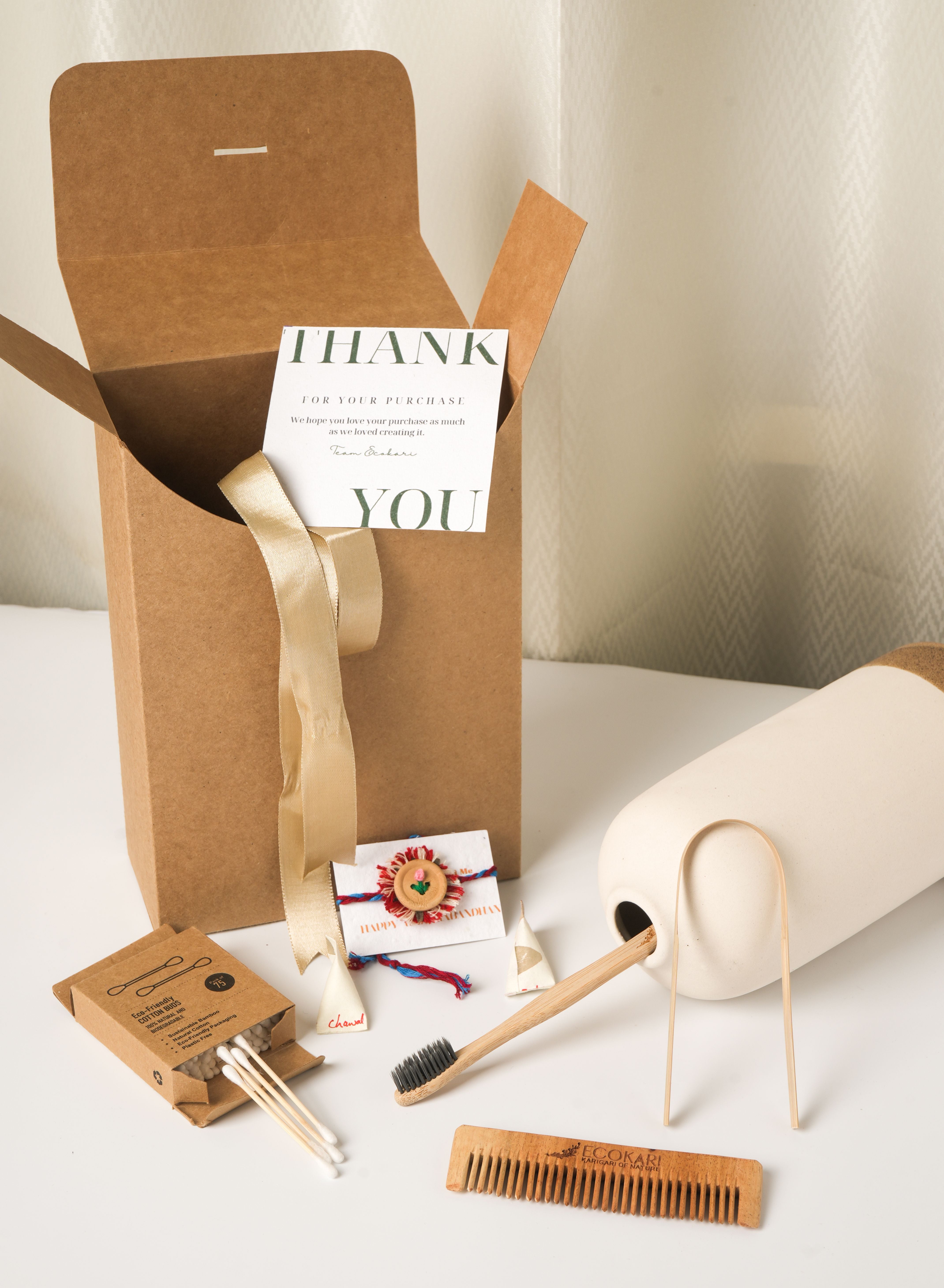 Brother's Rakhi Gift Set with Natural Grooming Essentials