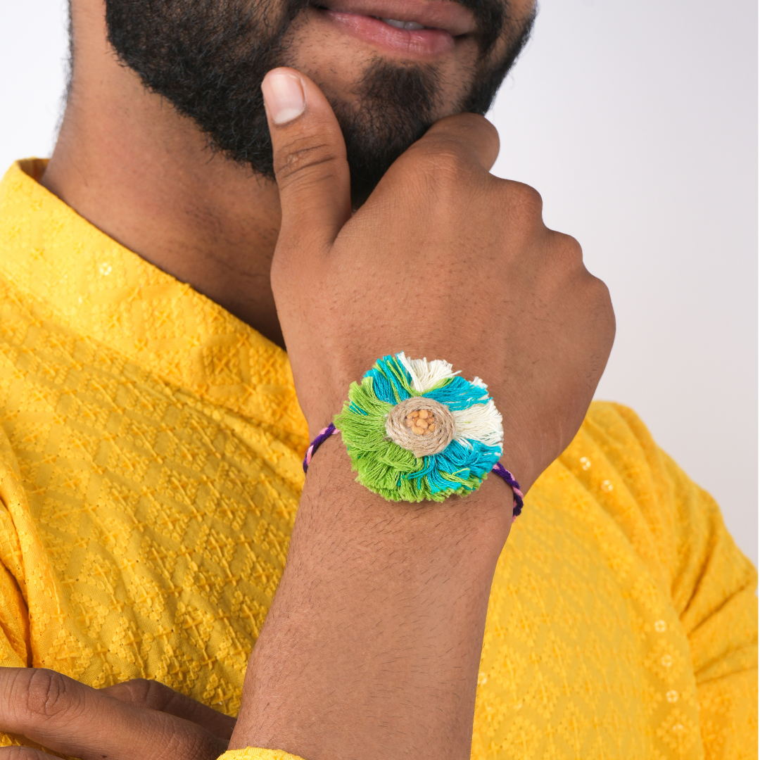 Handmade Plantable Seed Rakhi