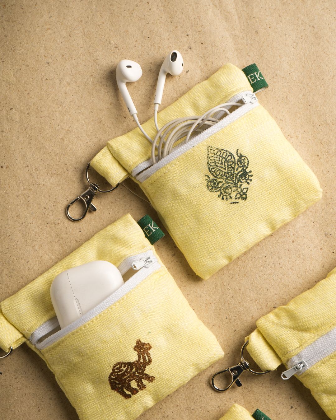 Earthy Earphones Pouch | Tech Accessories