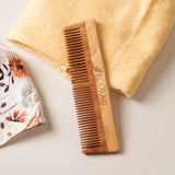 Natural Neem Wooden Combs Set (3 pcs)
