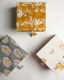 Block Printed Handmade Paper Notes Box – Memo Paper Holder