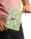 Canvas Bloom Lock Journal | Handmade Paper