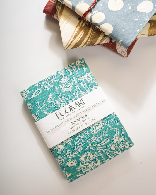 Artsy Cotton Rag Paper Diaries | Handmade Diary