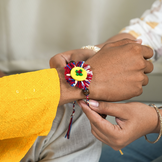 Blossom Eco-Friendly Seed Rakhi