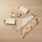 Hemp Eco-Printed Face Mask (Set 2)