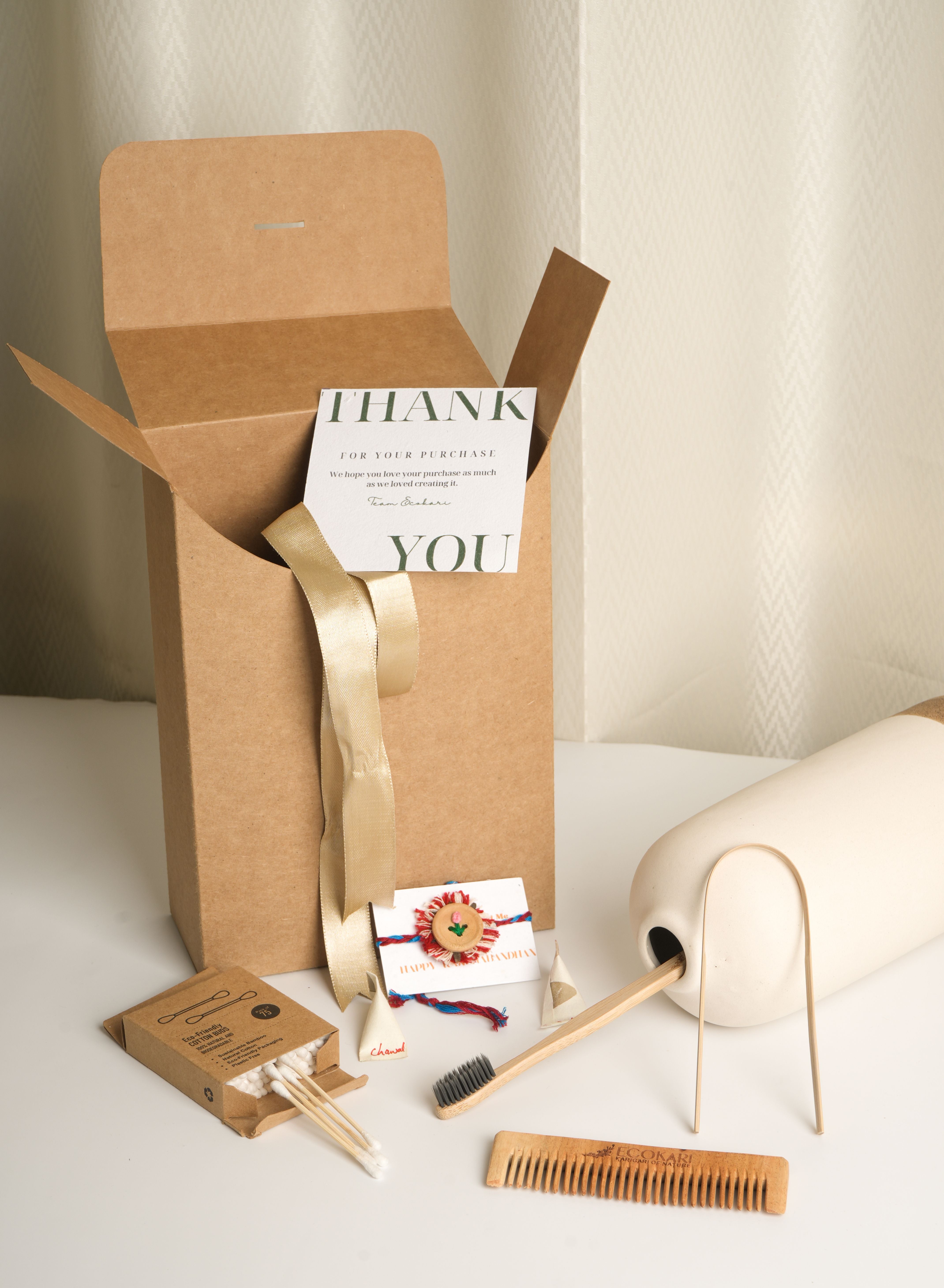 Brother's Rakhi Gift Set with Natural Grooming Essentials