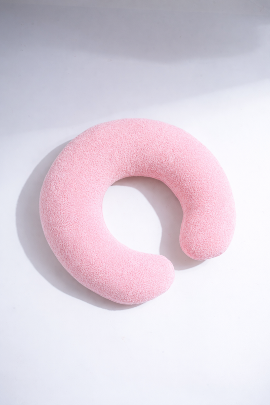 Tiny Traveler Pillow | Bamboo Terry Baby Neck Pillow for Car Seat, Stroller & Travel
