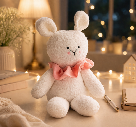 Luna the Bamboo Teddy | Eco-Friendly Cuddle Doll | Sustainable New Baby Gift
