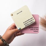 Handmade Paper Flip Notepads | Inspiring Quotes
