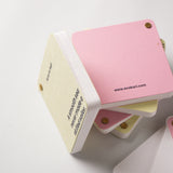 Handmade Paper Flip Notepads | Inspiring Quotes