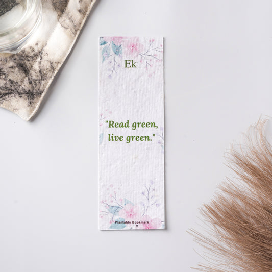Eco-Sprout Plantable Paper Bookmarks | Set of 3