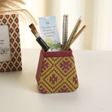 Handmade Paper Pen Stand | Eco-Friendly Desk Organizer