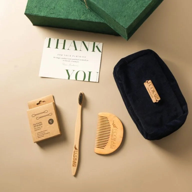 Eco Men's Grooming Gift Set | Bamboo & Neem Kit