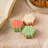 Multicolored Snowflakes Soy Wax Scented Candle