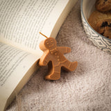 Assorted Gingerbread Man Soy Candles for Christmas