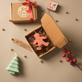 Assorted Gingerbread Man Soy Candles for Christmas