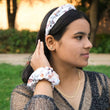 Serene Knot Headband & Scrunchie Set