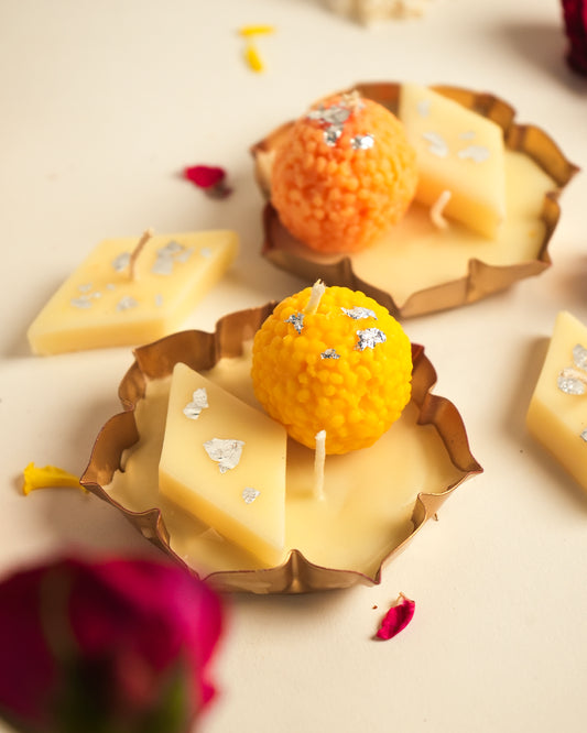 Shubh Utsav Scented Urli Candle – Handcrafted Soy Wax Diwali Candle