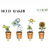 Eco-Friendly Plantable Rakhi Set