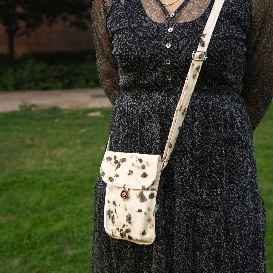 Hemp Cross Body Sling Bag