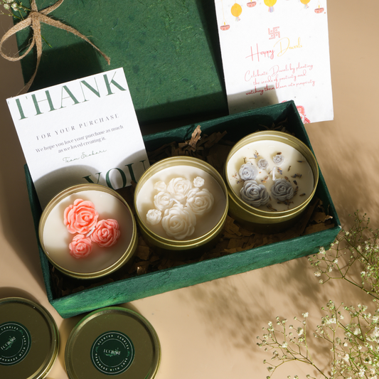 Eternal Blossom Candle  Gift Box