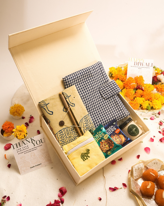 The Festive Heritage Box – Premium Diwali Gift Hamper | Sustainable Essentials
