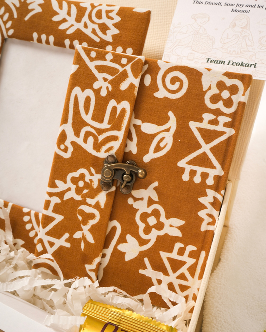 The Mustard Bloom Diwali Hamper – Handcrafted Eco-Friendly Gift Set | Artisanal Keepsakes