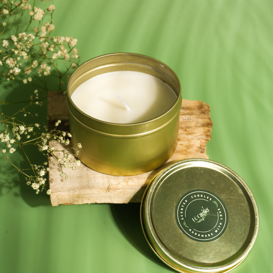 Harmony Glow Metal Tin Jar Candle