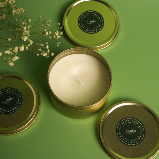 Harmony Glow Metal Tin Jar Candle